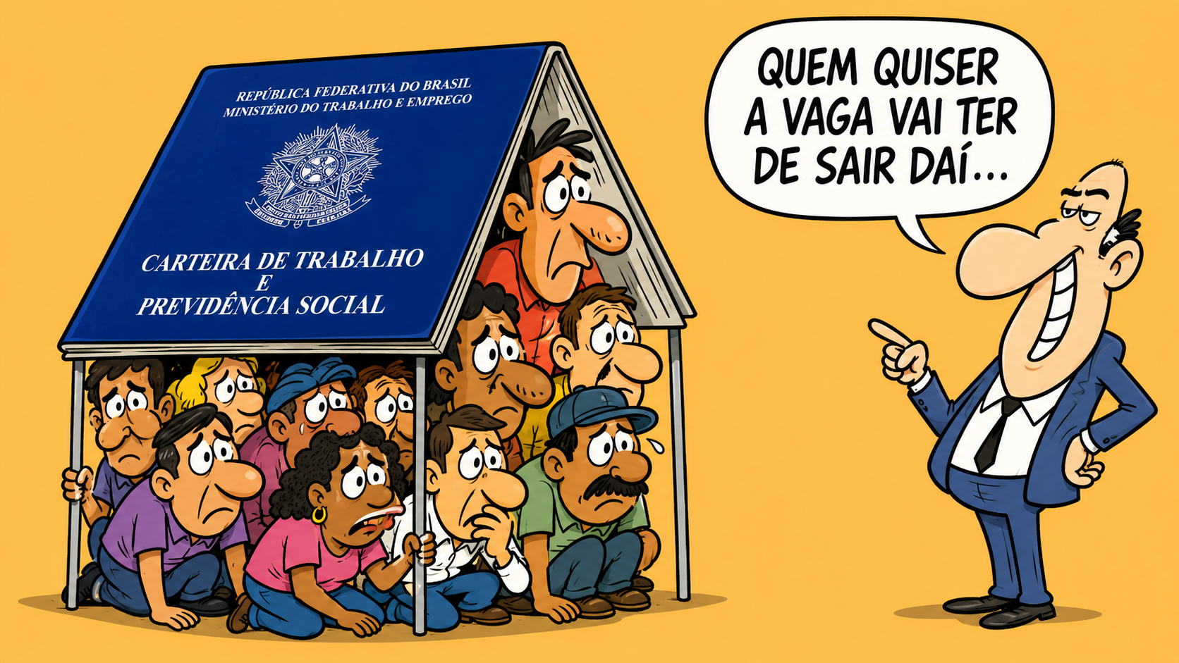Representação da realidade dos trabalhadores brasileiros